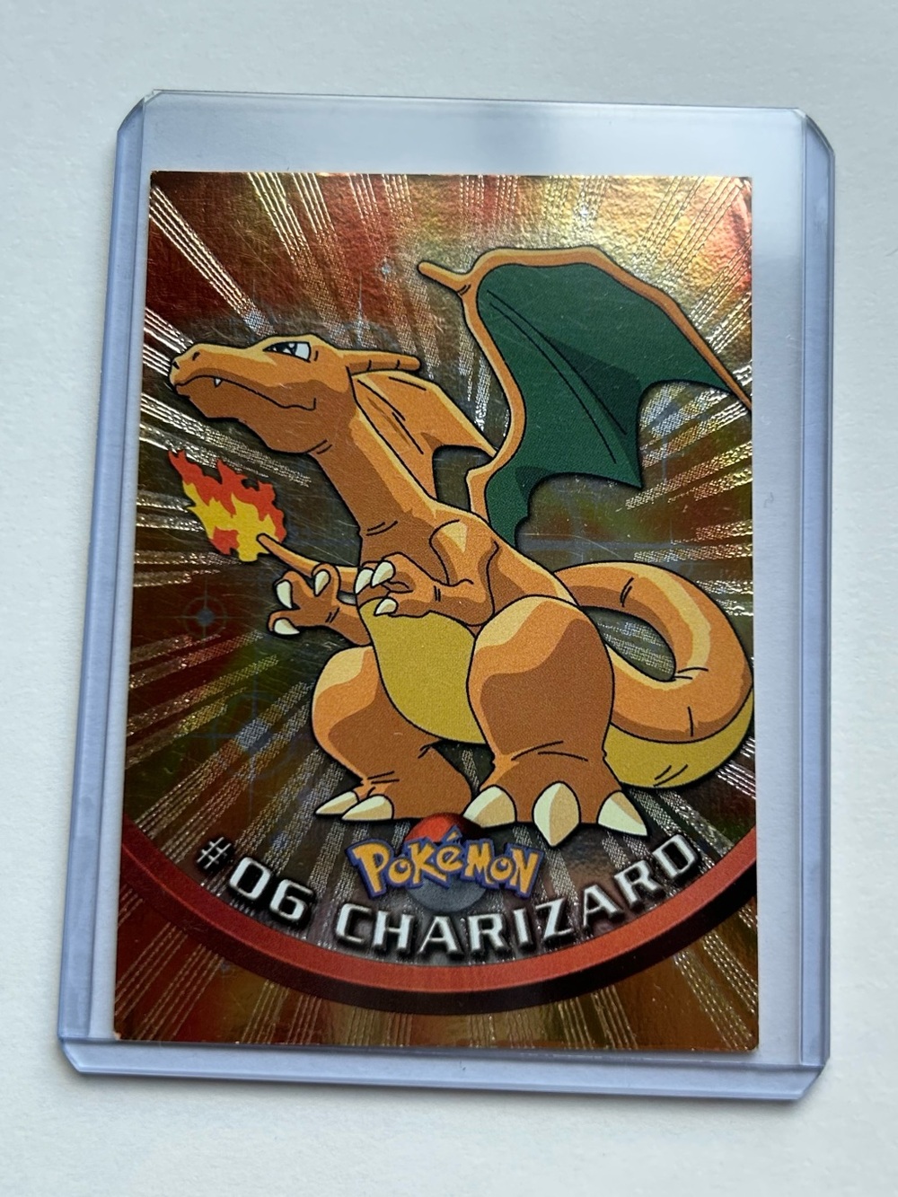 Pokémon Topps Charizard Holo Card